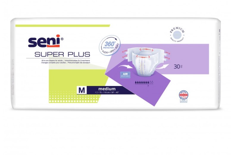 Підгузки для дорослих Super Seni Plus MEDIUM 30 шт.